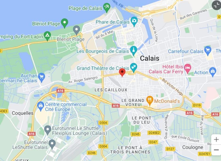 Apartment Le Chateau D'eau - Quartier Calme - Proche Commerce - - - Eurotunnel - Ferry Calais